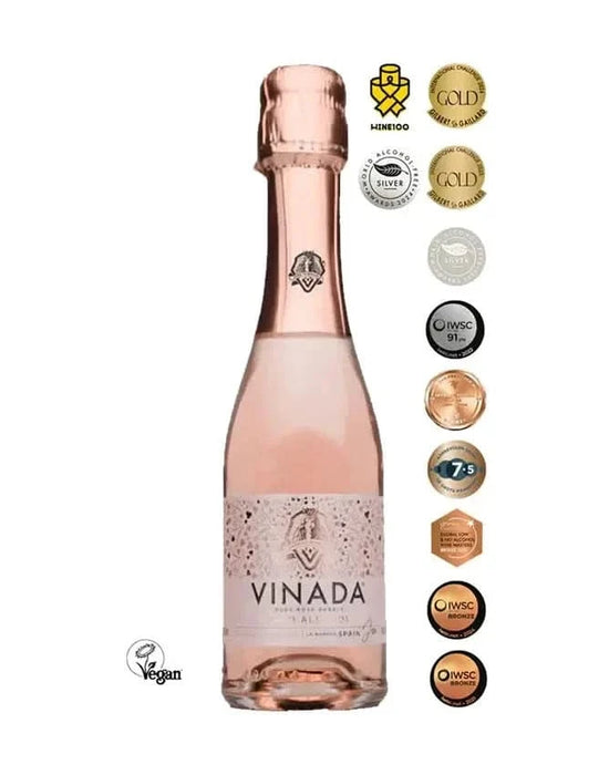 Order Vinada Sparkling Rosé 200ml Piccolo Pack of 1 JustWines Australia