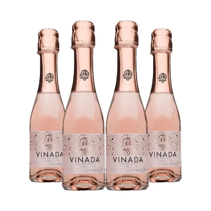 Order Vinada Sparkling Rosé 200ml Piccolo Pack of 4 JustWines Australia