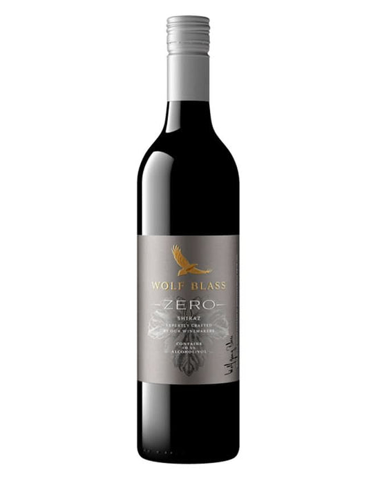 Order Wolf Blass Zero Shiraz 1x750ml JustWines Australia