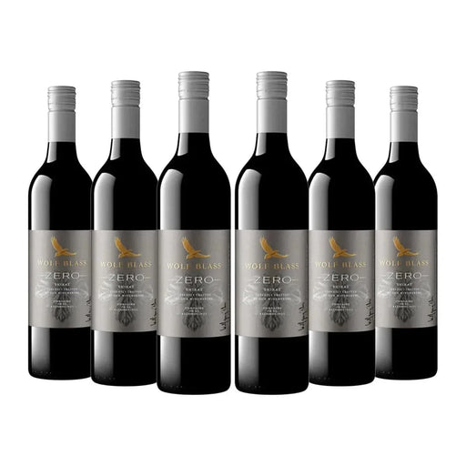 Order Wolf Blass Zero Shiraz 6x750ml JustWines Australia