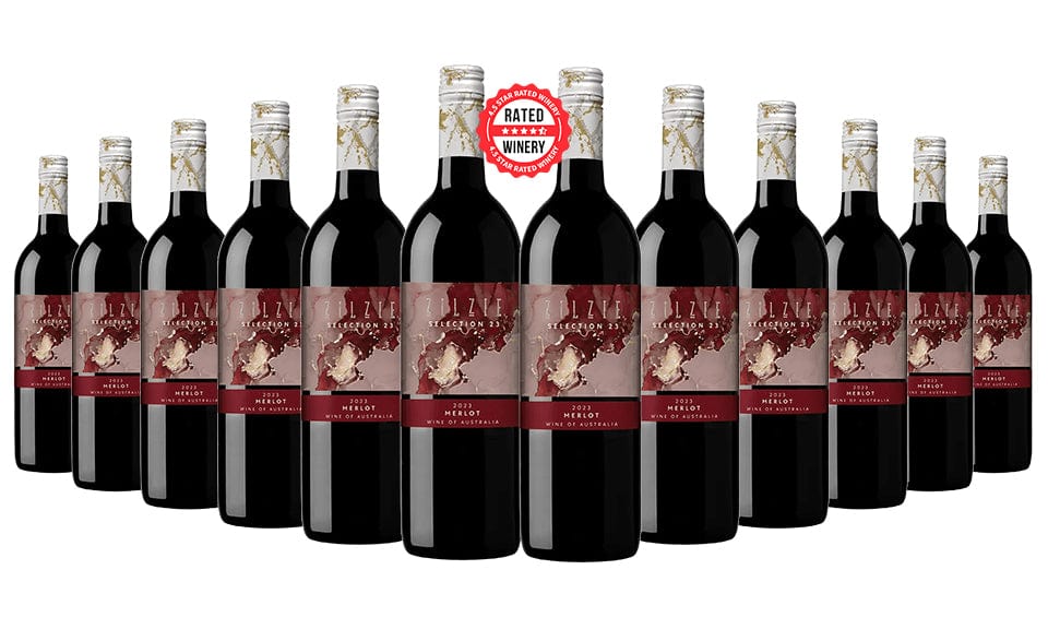 Order Zilzie Selection 23 Murray Darling Merlot 2023 Pack of 12 JustWines Australia