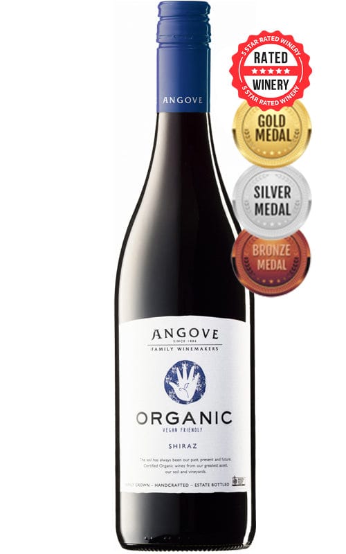 Order Angove Organic Shiraz 2021 South Australia - 6 Bottles JustWines Australia