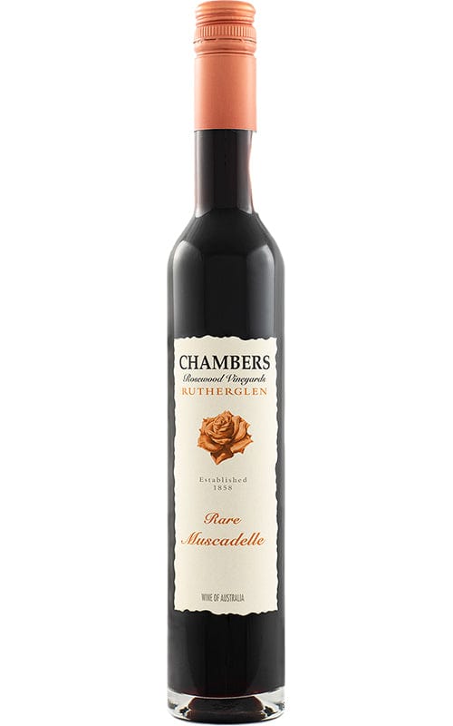Order Chambers Rosewood Rutherglen Rare Muscadelle 375ml NV - 12 Bottles JustWines Australia