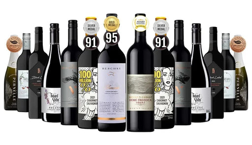 Order The Matchmaker Super Premium Red Mixed - 12 Bottles + 2 FREE Non-Alc Sparklings JustWines Australia