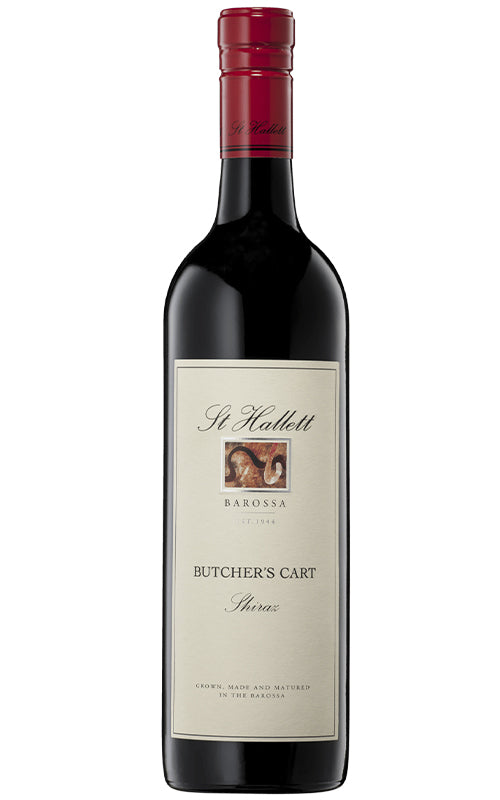 Order St Hallett Barossa Valley Butchers Cart Shiraz 2022 - 6 Bottles  Online - Just Wines Australia