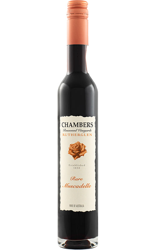 Order Chambers Rosewood Rare Muscadelle NV Rutherglen 375ml - 12 Bottles  Online - Just Wines Australia