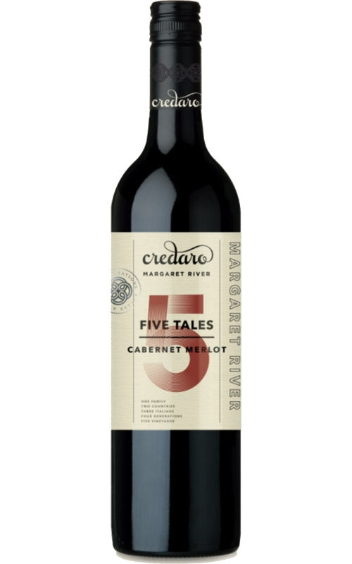 Order Credaro Five Tales Cabernet Merlot 2022 Margaret River - 12 Bottles  Online - Just Wines Australia