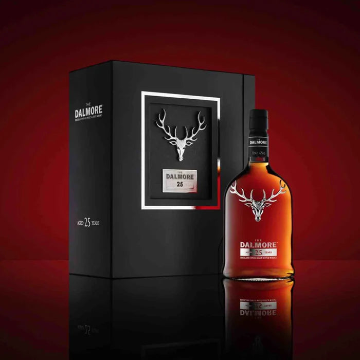 The Dalmore 25 Year Old Single Malt Scotch Whisky 700ml - 1 Bottle