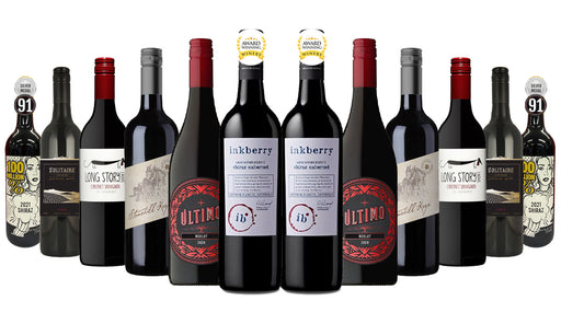 Excellent Selection Red Wines Mixed - 12 Bottles - Prod JW Store