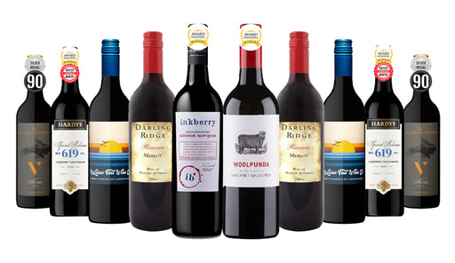 Order EOFY Special Red Mix - 10 Bottles including wines from Red 5 Star Rated & Award Winning Winery  Online - Just Wines Australia