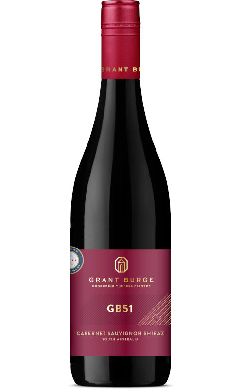 Order Grant Burge gb 51 Cabernet Sauvignon Shiraz 2022 South Australia - 6 Bottles  Online - Just Wines Australia