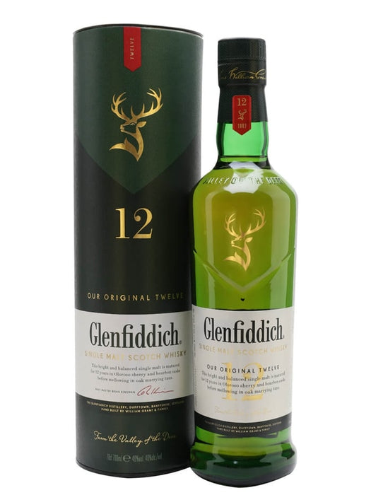 Glenfiddich 12YO Single Malt Scotch Whisky