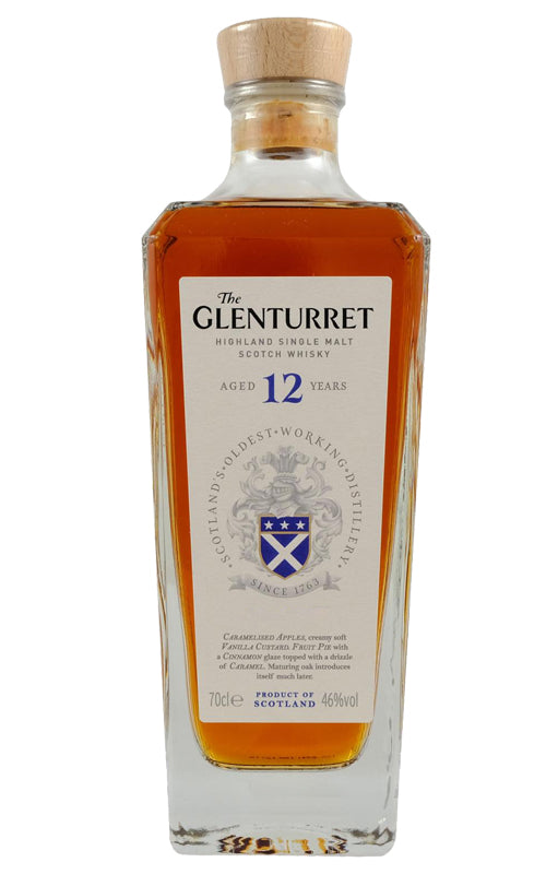 Order Glenturret 12YO Highlands (Scotland ) Single Malt Scotch Whisky 700ml - 1 Bottle  Online - Just Wines Australia