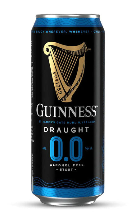 Order Guinness 0.0 Non-Alcoholic Stout 440mL Beer - 24 Can  Online - Just Wines Australia