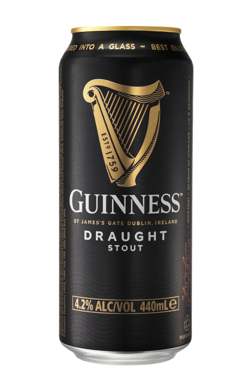 Guinness Draught Cans 440mL Beer - Prod JW Store