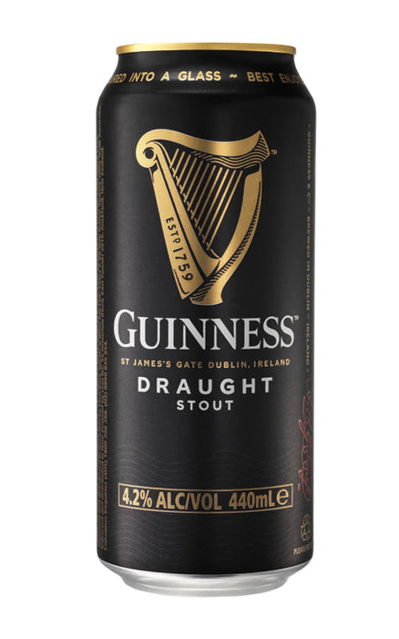 Order Guinness Draught Cans 440mL Beer - 24 Bottles  Online - Just Wines Australia