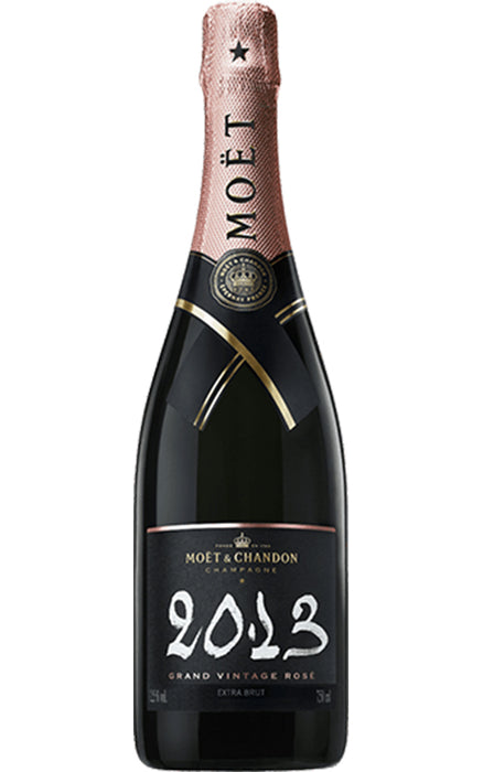 Order Champagne Moet & Chandon France Grand Vintage Rose GB 2013 - 6 Bottles  Online - Just Wines Australia