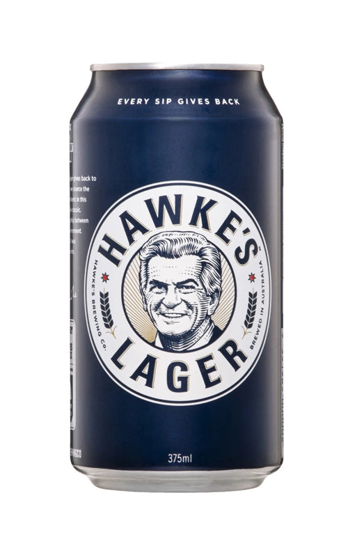 Hawke's Brewing Co. Lager 375mL Beer - Prod JW Store