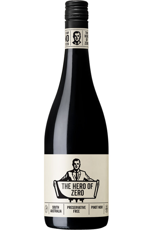 Order Hero Of Zero Preservative Free Pinot Noir 2023 - 6 Bottles  Online - Just Wines Australia