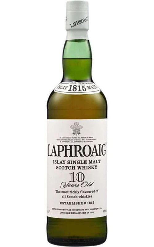 Order Laphroaig 10 Year Old Islay (Scotland) Single Malt Scotch Whisky 700ml - 1 Bottle  Online - Just Wines Australia