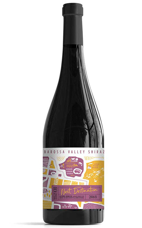 Order Next Destination Barossa Valley Non-Alcoholic Shiraz  Online - Just Wines Australia