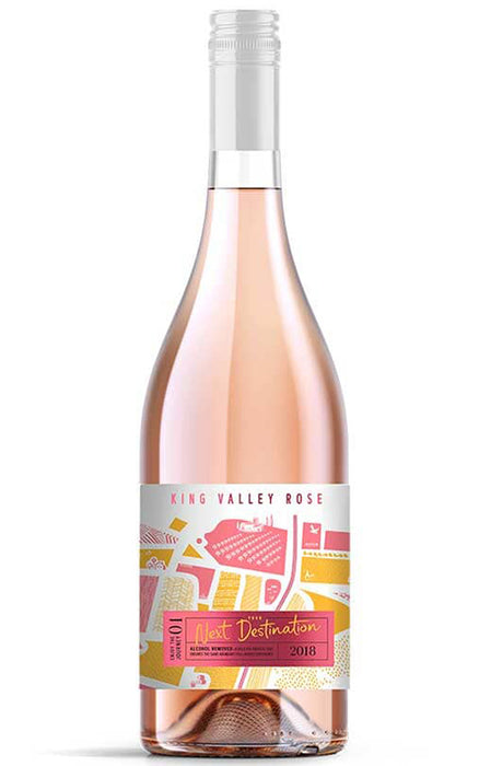 Order Next Destination King Valley Non-Alcoholic Rose  Online - Just Wines Australia
