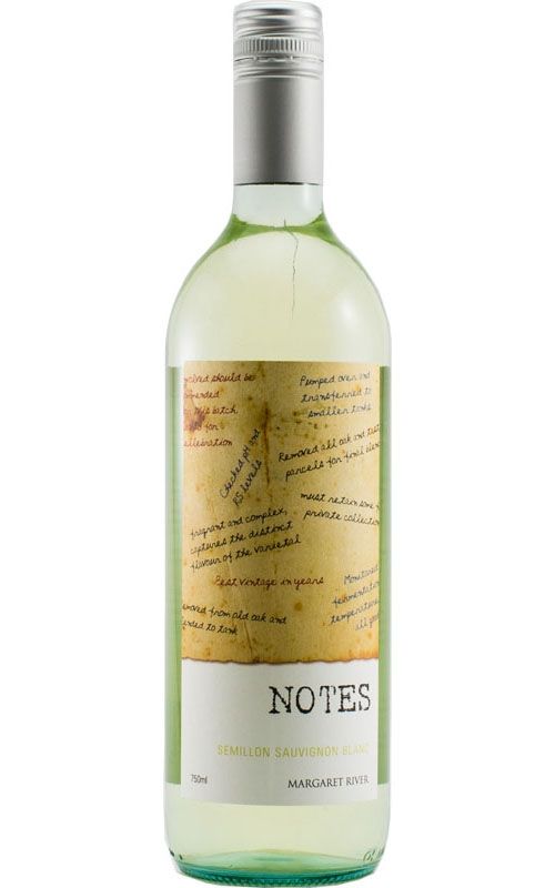 Order Notes Margaret River Semillon Sauvignon Blanc 2021 - 12 Bottles  Online - Just Wines Australia