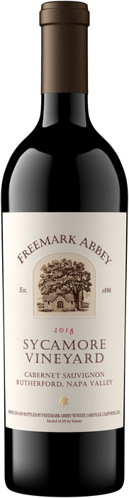 Freemark Abbey Sycamore Vineyard Cabernet Sauvignon California 2018 - 1 Bottle