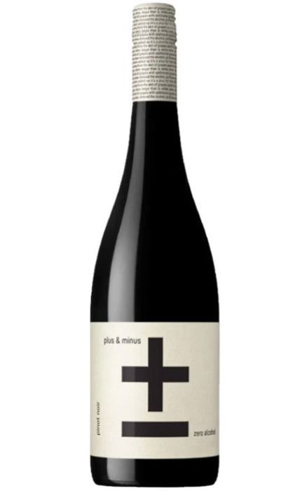 Order Plus and Minus Australia Zero Alcohol Pinot Noir 2022 - 6 Bottles  Online - Just Wines Australia