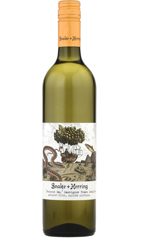 Order Snake + Herring Perfect Day Sauvignon Blanc Semillon 2022 Margaret River - 12 Bottles  Online - Just Wines Australia