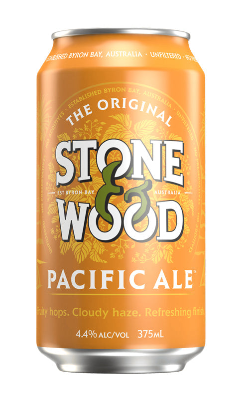 Order Stone & Wood Pacific Ale Cans 375mL - 16 Bottles  Online - Just Wines Australia