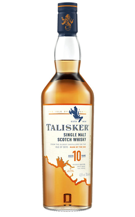 Order Talisker 10 Year Old Carbost (Scotland) Single Malt Scotch Whisky 700ml - 1 Bottle  Online - Just Wines Australia