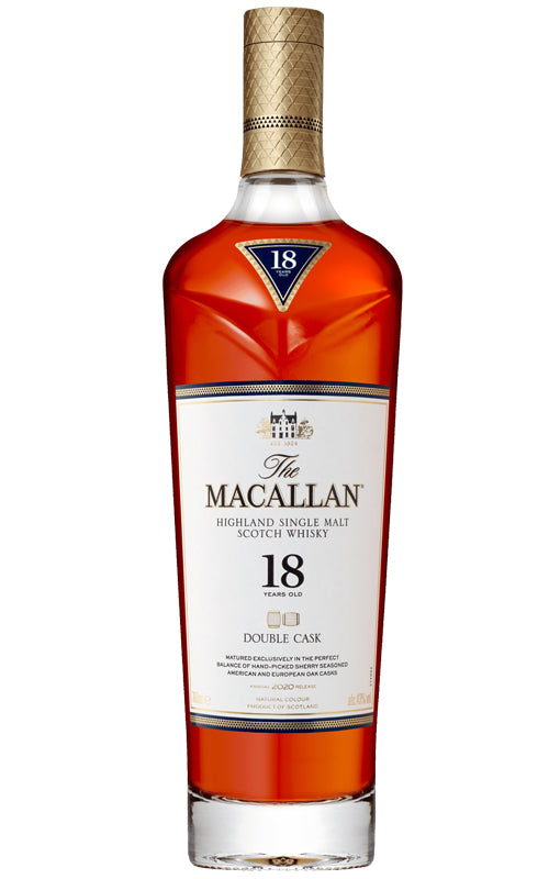 Order The Macallan 18 Year Old Double Cask Scotch Whisky 700mL - 1 Bottle  Online - Just Wines Australia