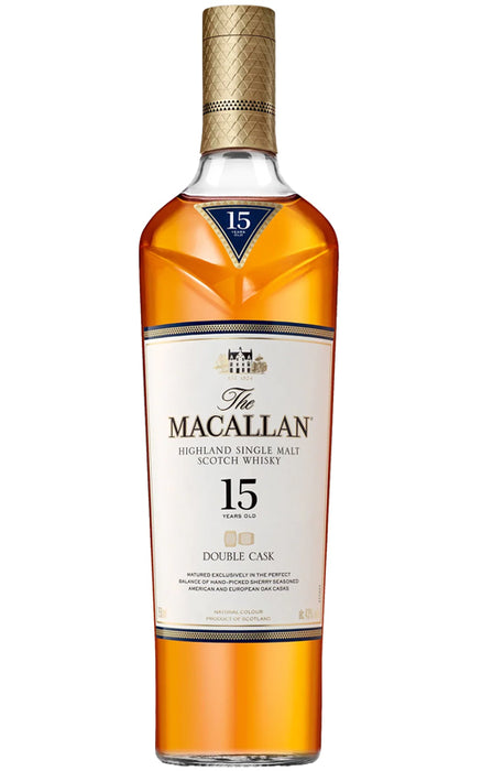 Order The Macallan Double Cask 15 Year Old Single Malt Scotch Whisky 700mL - 1 Bottle  Online - Just Wines Australia