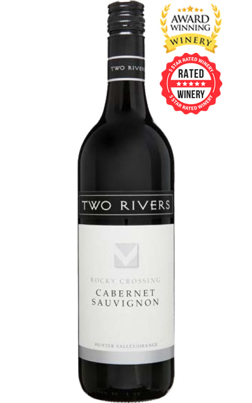 Order Two Rivers Rocky Crossing Hunter Valley Cabernet Sauvignon 2021 - 12 Bottles  Online - Just Wines Australia