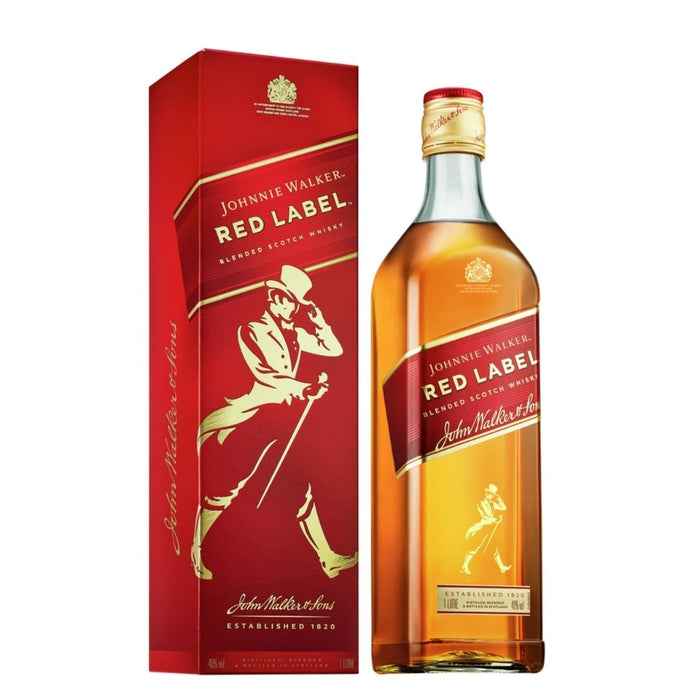 Johnnie Walker Red Label Scotch 1000mL