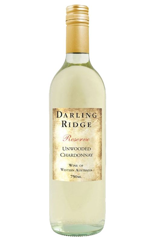 Order Darling Ridge Reserve Unwooded Chardonnay NV Western Australia - 12 Bottles  Online - Just Wines Australia