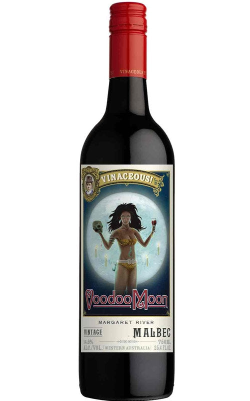 Order Vinaceous Voodoo Moon Malbec 2021 Margaret River - 12 Bottles  Online - Just Wines Australia