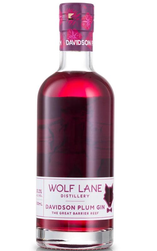 Order Wolf Lane Australia Davidson Plum Gin 500ml - 1 Bottle  Online - Just Wines Australia