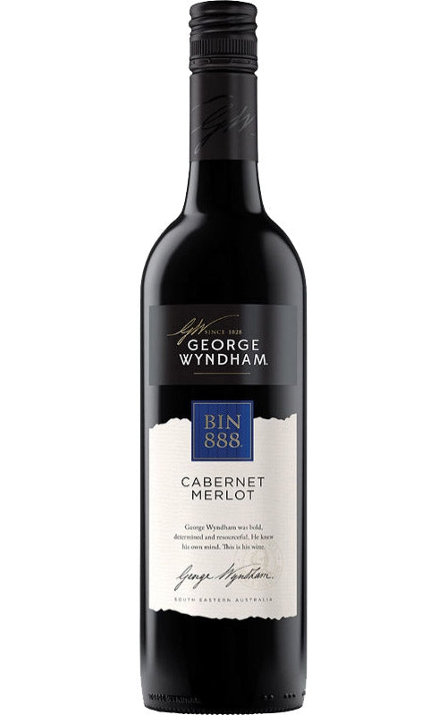 Order Wyndham Estate Bin 888 Cabernet Merlot 2023 - 6 Bottles  Online - Just Wines Australia