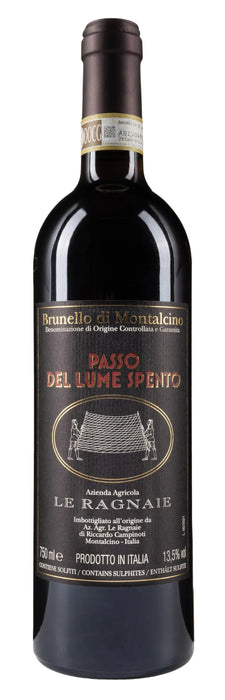 Le Ragnaie Brunello di Montalcino Il Passo del Lume Spento DOCG Italy 2021 - 1 Bottle